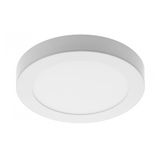 LED luminaire SAMBA, 7 W, 500 lm, 4000K, AC175-250V, 50/60 Hz, PF>0.5, RA>80, IP40, 120°, 2in1, surface-mounted/recessed, round