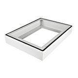 Base set H=100 for wall mount enclosure W=600 D=450, RAL7035
