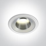 WHITE 18W IP54 CW 230V DARK LIGHT