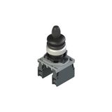 Complete unit with joystick, fixing adapter and contacts