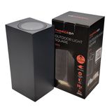 Outdoor Wall Light without Light Source 2xGU10 IP65 03116 Square Anthracite THORGEON
