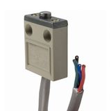 Compact enclosed limit switch, sealed pin plunger, 5 A 250 VAC, 4 A 30 D4CN1231D