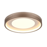 Solea LED ceiling lamp 40 cm coffee