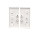 Single socket outlet with earthing, red, 16A