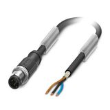 SAC-3P-M12MS/ 0,4-PUR SH - Sensor/actuator cable