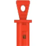 Jumper, pitch 2.54 mm, 10 A, gold-plated, red, 24.0052-22