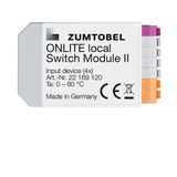 ONLITE local SWITCH MODULE II - DALI switch input device, 4x