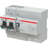 Residual current breaker RCBO DS800 range 50kA, 2P, curve K, 125A, 100