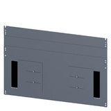 SIVACON, floor, with lateral cable entry, D: 600 mm, W: 800 mm, zinc-plated