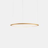 Pendant Circular Inward ø900 Recessed LED 45.6W 1438lm 2700K Gold