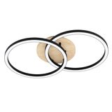 LOMALTAS-Z CL 4X8W 4400lm tuneable black/wooden/white