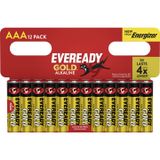 EVEREADY Gold Alkaline LR03 AAA BL12