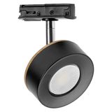 TRACKLIGHT SPOT BEAM 4.8W BK OSRAM