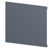 SIVACON, mounting plate, mounting with bracket, H: 800 mm, W: 900 mm, zinc-plated The SIVACON