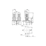 In-line circulator pump TPD 50-540/2 A-F-A-BQQE 11kW 400D 50HZ