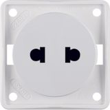 Plug w.out earth.cont. Euro-Americ. sock.outl., cont.prot., screw term