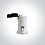 WHITE FIRE RATED GU10 10W IP65 DARK LIGHT