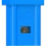 Jumper, pitch 5.08 mm, 10 A, gold-plated, gray, 24.0054-28