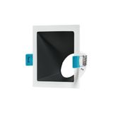 SQUARE ANGLE 25° MR16 | WHITE AND BLACK