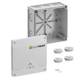 Junction box, Type of protection IP66/IP67/IP69, max. 16², IK09, Protection class II, Ui 1000V AC, Ui 1000V DC, DLG, DNV, VDE, Halogen free Abox Pro 160-L EasyPrint