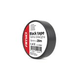 Black tape 18mm x 20m (1 pcs) AMIO-02464