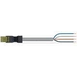 pre-assembled connecting cable Eca Plug/open-ended light green