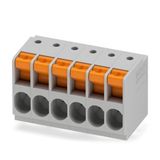 TDPT 4/ 6-SP-6,35-ZB GY - PCB terminal block