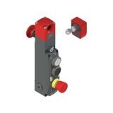 NG series safety switch with lock and integrated control devices, with actuator