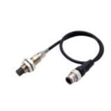 Proximity sensor, inductive, nickel-brass, short body, M12, unshielded E2EN0965F