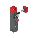 NG series safety switch with lock and integrated control devices, with actuator
