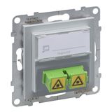 SC/APC SINGLE MODE FIBER OPTIC SOCKET ALUMINIUM