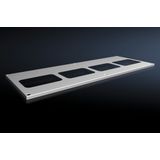 VX Roof plate, WD: 1100x400 mm, for cable entry glands