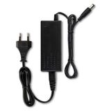 Power adapter 36W, DC12V/3A, IP20, black plastic, with plug