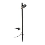 HELIA SLIM Pole single LED Outdoor Floor Lamp IP65 2200K black