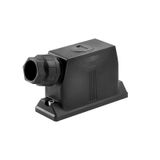 HDC enclosures, Size: 8, Protection degree: IP66, IP67, in plugged condition, Cable entry from side, Screw, , Size of cable entries: M 40
