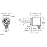 Absolute Rotary Encoder - Multiturn Industrial Line   REM-99SA0S-5C13S12M-H1181