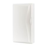 BC-A-4/52-TW-A Surface-mount DBO, 4-row, without rear wall, with white door, class 1