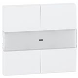 QUADRUPLE ROCKER WHITE