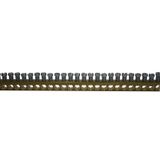 Terminal bar brass 25mmý,, length 1m, for 125A (The price is shown without markup on metals. Request a quote for accurate information)