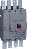 MCCB h1600 4P 50kA 1250A LSI