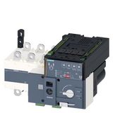 SENTRON, ATE, transfer switching equipment 3KC, automatically, ATSE, 3- pole, Iu: 400 A, Ue AC: