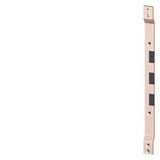 copper N upward connection 2 x 80 x 10 mm