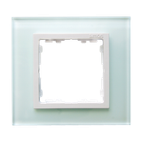 Single frame, glass, Plain / White