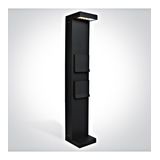 67508B/AN/C ANTHRACITE BOLLARD 70cm 8W CW IP65