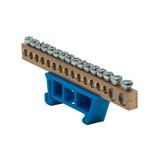 Terminal strip TH 35-16/25/N