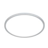 LED bath-ceiling light, chrome matt, IP44, LED/18W