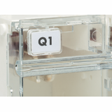 Label holder for FUSERBLOC, 18x13mm, 5 pieces