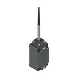 Position switch, coil spring with plastic point
