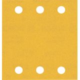 EXPERT C47 Sandpaper with 6 holes for Orbital Sanders 115 x 17 mm, G 24 1-pc