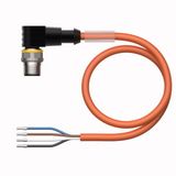 Actuator and Sensor Cable, PUR Connection Cable   WSC4.4T-5/TXO